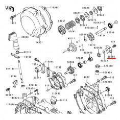 MBS Paleta pompa apa Kawasaki KX 125/250 88-90, KDX 200 89-94, Cod Produs: 592561067KA