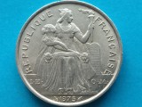 POLINEZIA FRANCEZA-5 FRANCS 1975