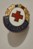 Insigna - Sora de Cruce Rosie RSR, Romania de la 1950