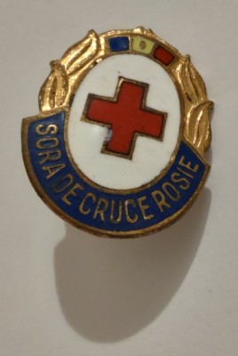 Insigna - Sora de Cruce Rosie RSR foto