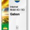 eSIM Internet Gabon, valabil 7 zile, trafic Nelimitat