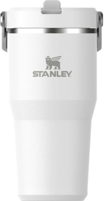 Termos STANLEY The Ice Flow Flip Straw Tumbler 2.0 Termokop, Alb, 0.6L foto