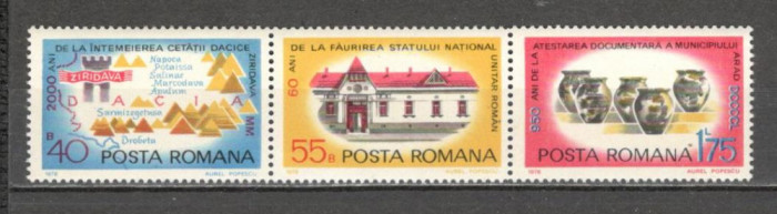 Romania.1978 2000 ani orasul Arad-triptic ZR.612