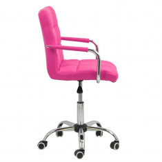 Scaun birou copii, suporta maxim 70 kg, inaltime 58 cm, roz
