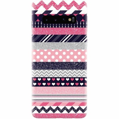 Husa silicon pentru Samsung Galaxy S10 Plus, Love Pattern foto