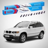 Cumpara ieftin Ștergătoare BMW X5 (E53) Non-Facelift 1999-2002 | Set Față Flat Premium &ndash; TeamCar&reg;
