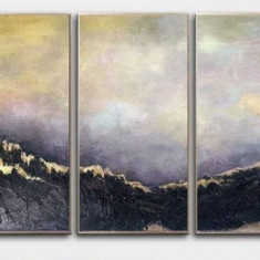 Set Tablou peisaj amurg, tablou abstract living tablou decorativ pictura 150x100