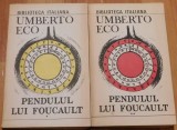 Pendulul lui Foucault de Umberto Eco (2 vol.)