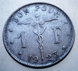 7.650 BELGIA 1 FRANC 1923 BELGIQUE