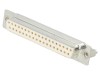 Conector D-Sub 37 pini mamă, THT