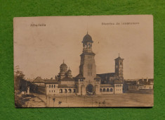 Carte postala Alba-Iulia Biserica de Incoronare foto