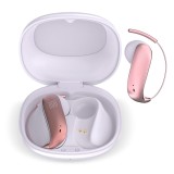 Cumpara ieftin Casti TWS wireless cu ear-hook ElectroMures EM E2 Violet, Bluetooth
