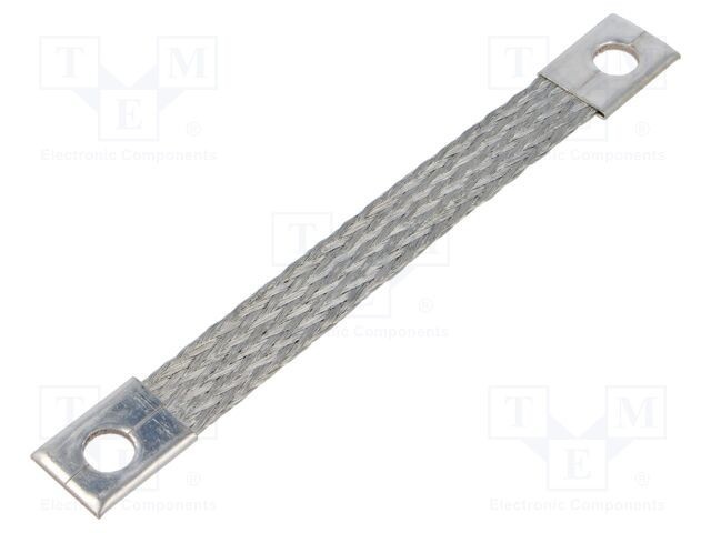 Trese bandă de &icirc;mpăm&acirc;ntare 10mm2 &Oslash;1: 9mm &Oslash;2: 9mm 90A L: 0,13m