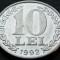 Moneda 10 LEI - ROMANIA, anul 1992 * cod 4519 = excelenta!