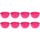Set boluri, 8 piese, 1L, Plastic, Fucsia