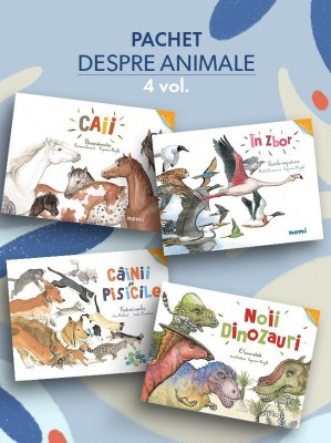 Pachet &amp;bdquo;Despre animale&amp;rdquo; 4 volume foto