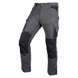 Pantaloni de lucru din panza cu intarituri Cordura, gri/negru, marimea S