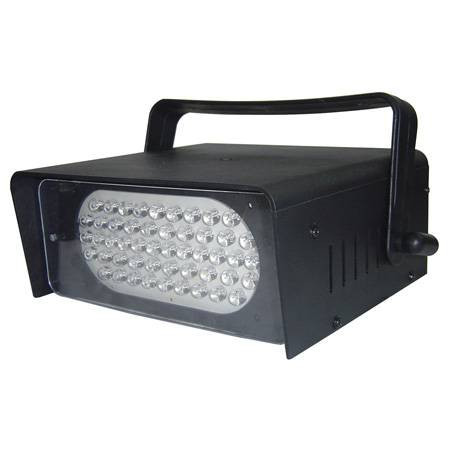 Stroboscop 50 LED-uri 5W cu reglaj viteza flash-uri 23x22x9cm ibiza