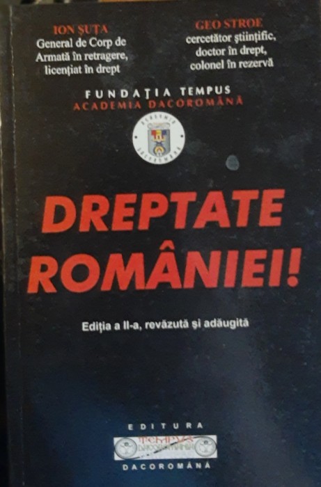 Dreptate Romaniei - Ion Suta