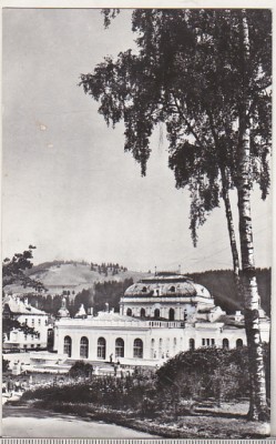 bnk cp Vatra Dornei - Pavilionul central al bailor - circulata foto