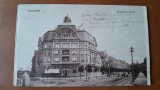 Carte postala, Timisoara Baia publica, 1915