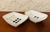2 BOLURI DIN PORTELAN FIN- MARCAJ SCHERZER BAVARIA GERMANY L15CM