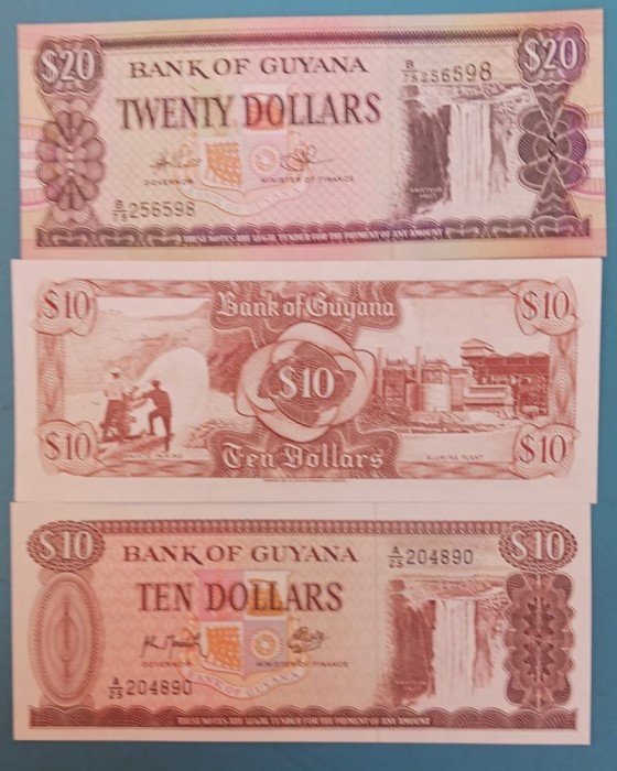 Bancnote Guyana