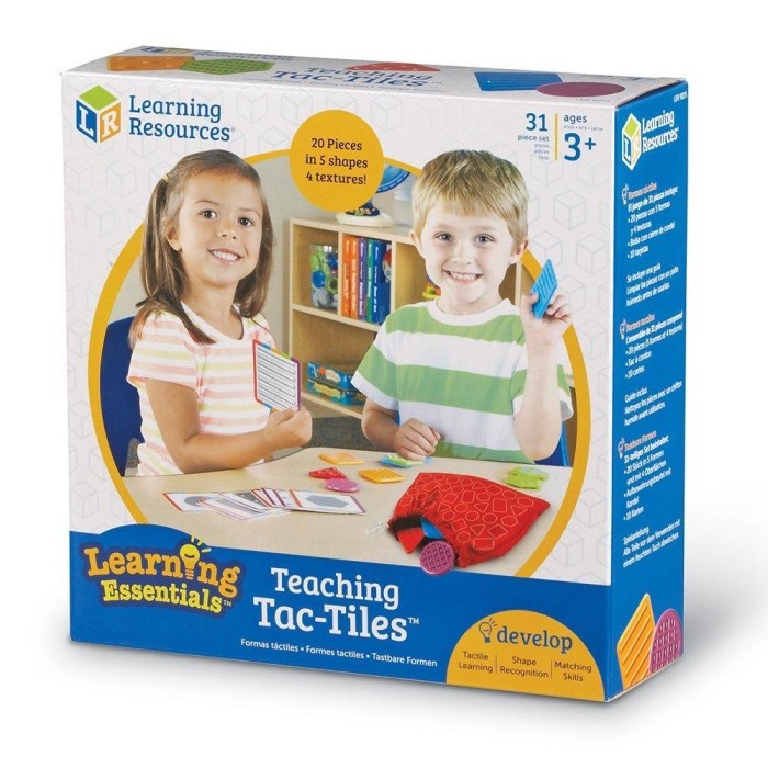 Set tactil - Texturi si forme PlayLearn Toys