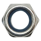 Set 50 piulite autoblocante zincate DIN 985 M12x1.5 G10