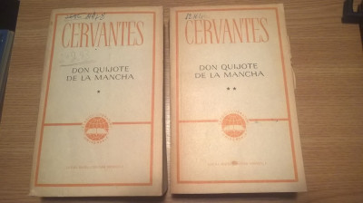 Cervantes - Don Quijote de la Mancha (2 volume), (ELU, 1965) foto
