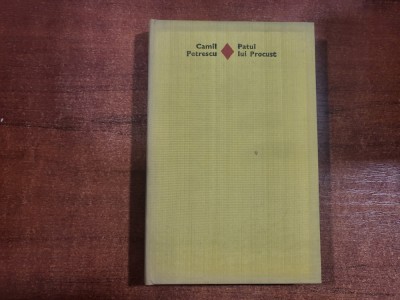 Patul lui Procust de Camil Petrescu foto