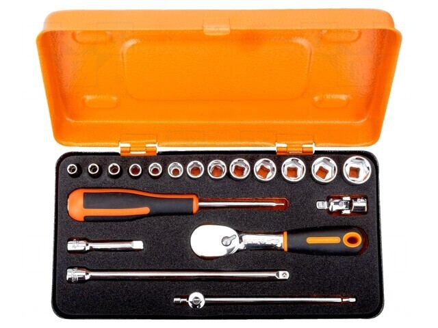Set Chei Tubulare Hexagonale 1/4