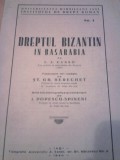 Dreptul bizantin in Basarabia L CASSO
