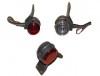 Lampa Gabarit Auto 12-36V, Brat 113mm, 2 Functii Rosu/Alb, TD06-68-001, Prindere Laterala, Cablu 50cm
