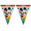 Ghirlanda petrecere din 9 stegulete model Mickey Mouse 2.3M