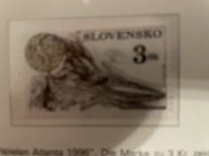 slovenia jocurile olimpice 1996 SUA Atlanta Timbre sport nestampilate MNH foto