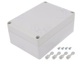 Carcasa Universală WEIDM&Uuml;LLER Policarbonat IP67 Serie MPC Gri Deschis 120x175x75 mm -50-130&deg;C