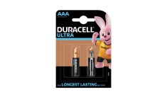 Baterie alcalina Duracell Ultra AAA MX2400 micro (LR03) bl/2 foto