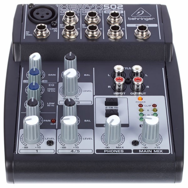 Mixer Behringer Xenyx 502