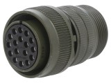 Conector circular aluminiu 20 MS/DS