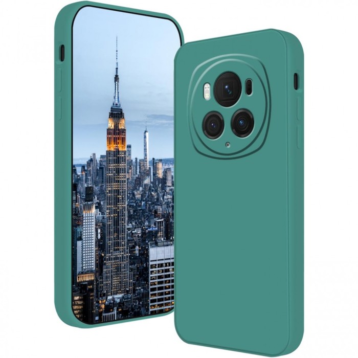 Husa de protectie, flippy, pentru honor magic 6 pro, liquid silicone, cu microfibra pe interior, protectie antisoc, compatibil incarcare wireless, ver