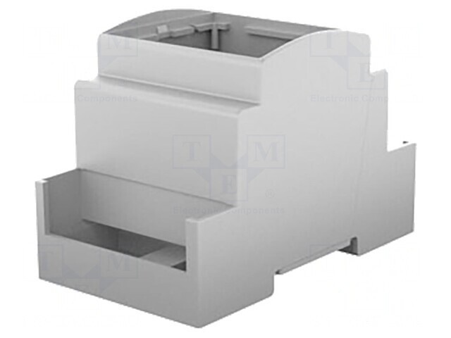 Carcasă gri pentru șină DIN 90,5x53,5x62mm