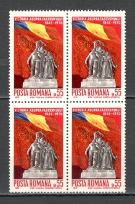 Romania.1970 25 ani victoria bloc 4 YR.454 foto