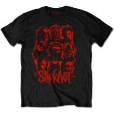 Tricou Unisex Slipknot: We Are Not Your Kind Red Patch foto