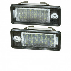 Set 2 Lampi LED placute numar AUDI A4 B5, A6 B4, RS 4, RS 6