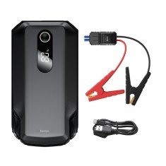 STARTER auto Baseus Super Energy Max,display LED,20000mAh/3.7V/74Wh, 2 x USB 5V/2.4A, start-up 12V, motoare benzina sub 8L si diesel sub 4L,negru &quot;CGN