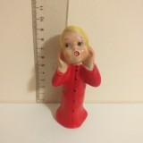 bibelou vechi din lut diverse figurine portelan ceramica PRET PER BUCATA! fata cu pisica baiat emotiv copil cu fata expresiva emo kid te-a adus barza
