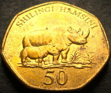 Cumpara ieftin Moneda exotica 50 SHILINGI HAMSINI - TANZANIA, anul 2012 * 5194 = A.UNC - LUCIU, Africa