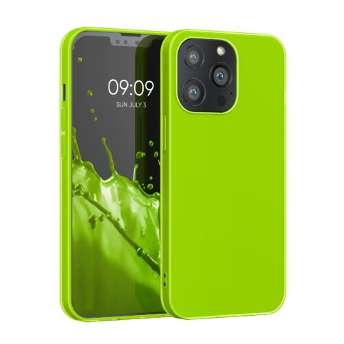 Husa pentru Apple iPhone 13 Pro, Silicon, Verde, 55957.75, Kwmobile