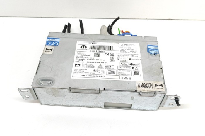 Unitate de control navigație JEEP Avenger J2 2024 OEM: Off-road | 29049992